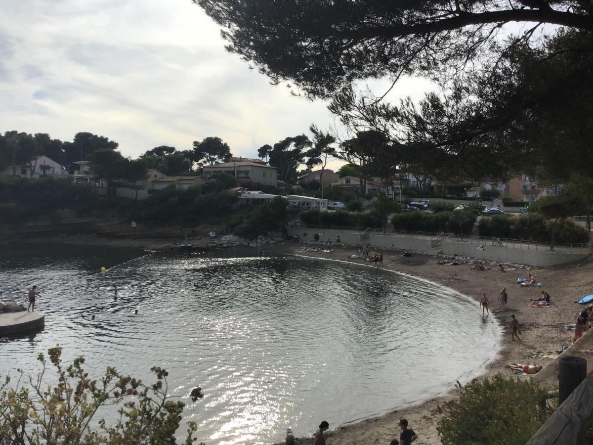 Studio Plage Du Cap Rousset Carry-le-Rouet Exteriör bild