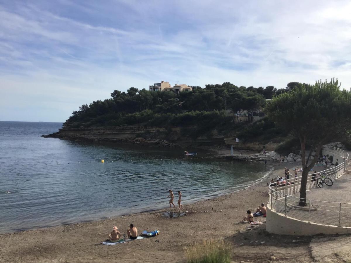 Studio Plage Du Cap Rousset Carry-le-Rouet Exteriör bild